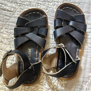 Saltwater sandals kids in Navy